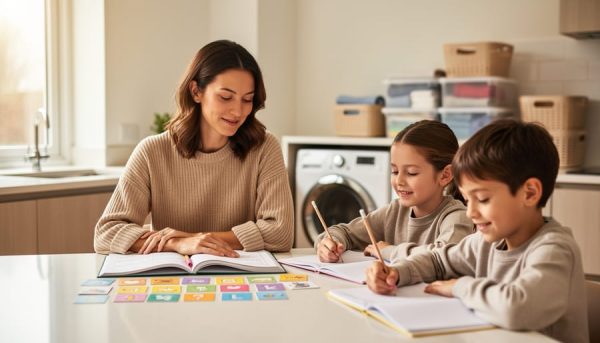 How to Homeschool 3 Days a Week Without the Chaos: A Cleaning and Organization System That Actually Works